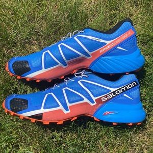 SALOMON SPEEDCROSS 4 TRAIL RUNNING SHOES - MEN'S